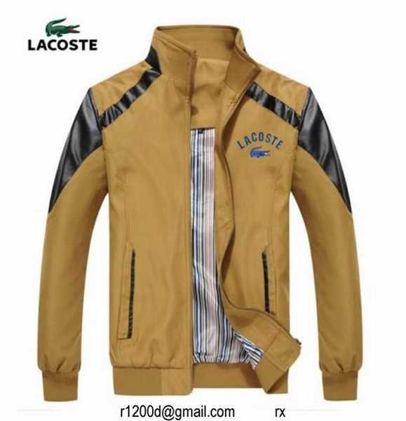 veste lacoste pas cher homme