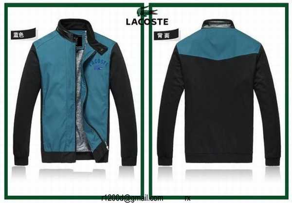 doudoune lacoste pas cher