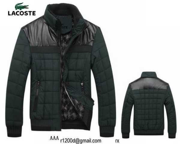 veste lacoste pas cher homme